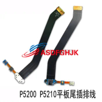 Original FOR Samsung Tablet GT-P5200 P5210 Charging Tail Plug Cable USB Interface Microphone Small Board Fully Tested