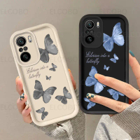 Ốp Điện Thoại, Cho Xiaomi Poco F4 F3 X2, Ốp Lưng Mềm Silicon Chống Sốc, Thiết Kế Mới, Họa Tiết Bướm 