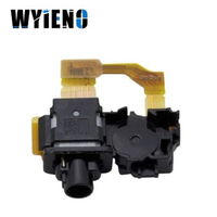 Wyieno C6902 C6903 Headphone Port For Sony Xperia Z1 L39 L39H C6906 C6943 Headset Audio Jack Proximity Sensor Flex Cable Ribbon