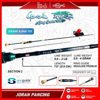 JORAN RELIX NUSANTARA GASAK AJING 702 | 0,8 - 2LB | JORAN SPINNING