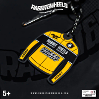 KEYCHAIN MONEY$ RABBIT AND WHEELS