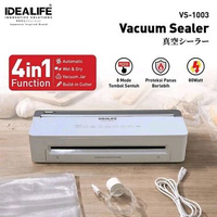 Automatic Vacuum Sealer – Penyegel Vacuum Otomatis IDEALIFE VS-1003