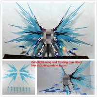 Light wing &amp; Floating gun modified part for 1/144 RG ZGMF-X20A Strike Freedom D027