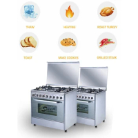 kitchen freestanding stove oven cuisinere gaz ave four 4 burner gas stove with oven 2 electric plate stove with gas oven