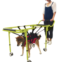 Elderly Pet Dog Cat Wheelchair Walker Rehabilitation Training for Dogs with Hind Limb Paralysis