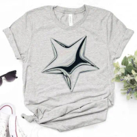 Y2k Star top women graphic Y2K Tee girl comic funny clothes