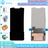 Original For Motorola Razr 2019 XT2000-1 LCD Display Touch Screen Digitizer For Motorola Razr 5G 2020 XT2071-4 LCD Long Screen