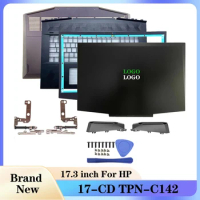 For HP Pavilion Gaming 17-CD TPN-C142 L56890-001 L56889-001 Laptop LCD Back Cover/Front Bezel/Hinges Cover/Palmrest/Bottom Case