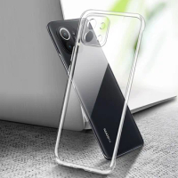 Transparent Silicone Phone Case for Xiaomi Mi 11 11T 11X Pro Ultra Lite NE Mi11 11i 11Lite Soft TPU Clear Back Cover Housing Bag