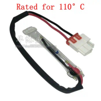Thermal Fuse Defrost Sensor for Samsung Fridge Freezers Replacement Defrosting Temperature Fuse Rated for 110°C Parts (White)