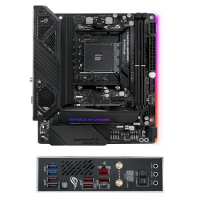 AMD X570 CROSSHAIR VIII IMPACT X570i motherboard Used original Socket AM4 DDR4 64GB USB3.0 M.2 NVME SATA3 Desktop Mainboard