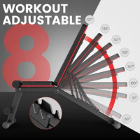 Adjustable Weight Bench Full Body Workout Multi-Purpose Foldable Incline Decline Exercise Workout Bench for Home Gym