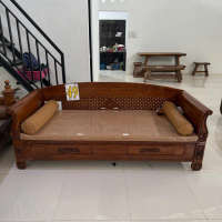 Kursi bale bale lengkap  kasur guling  panjang 200cm Lebar 80 cm