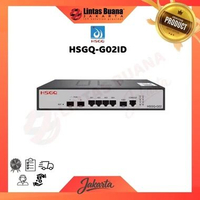 OLT GPON HSGQ G02ID 2 Port GPON OLT 10G Uplink AC+ 12V DC (OLT ONLY)
