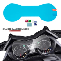 For YAMAHA XMAX300 XMAX 300 XMAX250 X-MAX 250 2017-2022 Motorcycle Scratch Cluster Screen Dashboard Protection Instrument Film