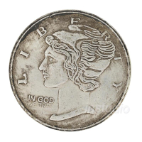 美國自由女神銀幣銀元 美國國璽合眾為一銀圓外國仿古錢幣收藏品