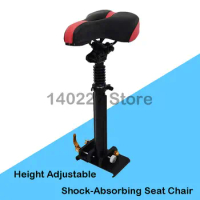 Foldable Electric Scooter Saddle Height Adjustable Shock-Absorbing Seat Chair For Xiaomi M365 Pro Electric Scooter Accessories