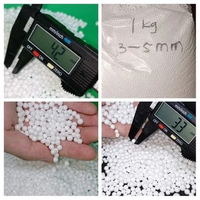 Nwe karya Butiran Styrofoam 3-5 mm Kemasan 1 Kg, 500 gr, 250 gr untuk Isian Bean Bag dan Boneka 250 