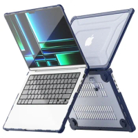 2024 New Laptop Case for Apple MacBook Air 13.6" M3 A3113 M2 A2681 Cover For 2024 Air 15.3" M3 A3114 M2 A2941 Pro 14 A2779 A2442