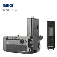 Meike MK-A7IV Pro Vertical Battery Grip with 2.4G wireless remote control for Sony A7RIV A7IV A9II Works with NP-FZ100 Battety