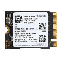 For SAMSUNG PM991A 1TB M.2 2230 30Mm Nvme Pcie SSD For Steam Deck/ Surface Pro For Dell/HP/Lenovo/Laptop Durable