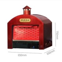 double-layer Dome pizza oven Electric Pizza Oven machine pizza baking machine Chimney Italian kiln pizza oven electric oven