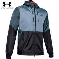 【UNDER ARMOUR】UA 男 Legacy 防護夾克(灰藍)