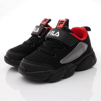 FILA頂級運動鞋-電燈運動鞋437X黑紅(17-22cm中小童段)櫻桃家