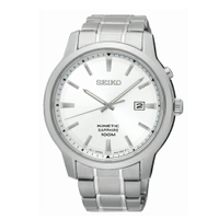 送禮首選★SEIKO CS優雅紳士人動電能腕錶/白/5M82-0AX0S/SKA739P1 SK005 附提袋【全館滿額折價★APP下單點數4倍送】線上購買享_實體門市同步服務