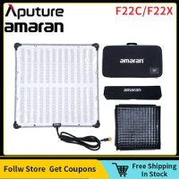 Aputure Amaran F22C/F22X Flexible Light RGBWW Full Color Video Light 2500-7500K Studio Lamp with Grid Softbox