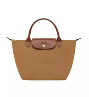 Longchamp Le pliage Small Short Handle Fawn