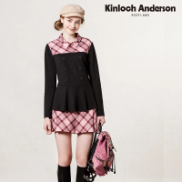 【Kinloch Anderson】金安德森女裝 造型口袋活褶休閒裙短裙(粉)