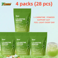 【4 pek】7LUME Super Green Powder Drink with White Kidney Bean & Probiotics Gut Health