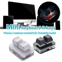 Hot Swap Copy Paste Keypad Keypad Mini Custom Mini 2 Key Keypad Type-c Interface Illumination 2 Keys