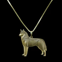Siberian Husky legend pendant choker Necklace for women Dog charm Jewelry Pet Lovers Gift