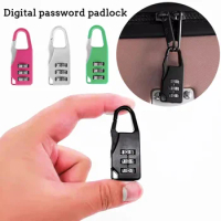 Mini Digital Password Combination Padlock Security Anti-theft Travel Backpack Lock Case Notebook Combination Lock Gym Padlock