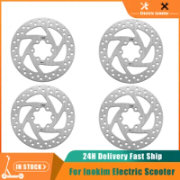 1/2/3/4PC Stainless Steel Rotor Disc Brake 6 Holes For INOKIM OX OXO Electric Scooter 140mm Disc Brake Device Accessories