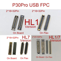 Bộ sạc đế sạc USB, 2 chiếc, 60, 50, 40, 32 chân, cổng sạc, đầu nối FPC, trên bo mạch chủ, cho màn hì
