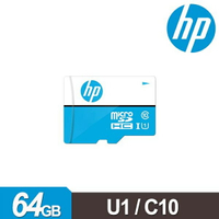 【HP惠普】mi210 mi310 64GB 32GB U1 MicroSD UHS-I高速TF記憶卡(附轉卡) 公司貨