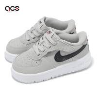 Nike 童鞋 Force 1 Low EasyOn LV8 1 TD 小童 灰 黑 學步鞋 寶寶鞋 魔鬼氈 FZ1011-001