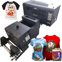 Xp600 Dtf Printer Fabric Printer A3 Size Pet Film T-Shirt Printer Dtf Transfer Machine