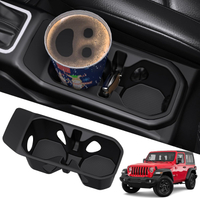 ที่วางแก้วแบบอัพเดตสำหรับ Jeep Wrangler JL JLU 4XE รุ่นปี 2018–2025 และ Gladiator JT รุ่นปี 2020–202