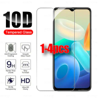 1-4pcs Tempered Glass For Vivo Y76s 5G Screen Protector For Y76 Y75 Y55 Y33s Y21 Y21s Y 76 21 33 55 Protective Glass Phone Film