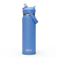 【CAMELBAK】750ml Flip Straw不鏽鋼多水吸管保溫瓶-保冰(隨行杯/保冰杯/環保杯/水瓶/冰壩杯)