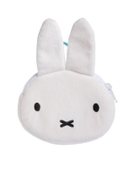 พวงกุญแจกระเป๋าใส่เหรียญ Miffy สีขาว
