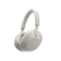 SONY WH-1000XM5 藍牙降噪頭帶式耳機(3色可選)-銀色