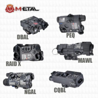 NGAL MAWL CQBL RAID X Metal Laser Red Dot Blue Green Laser Pointer Pointer PEQ Nylon DBAL Airsoft Aim Tactical Series Accessorie