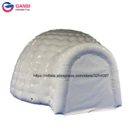 Waterproof Inflatable Structures White Dome Tent Inflatable Igloo For Sale
