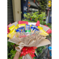 POSJDR  COD Lays chips nabati biscuit Pringles peanut euro waffers bouquet for birthday