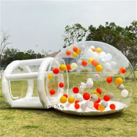 Kids Party Balloons Fun House Giant Clear Inflatable Crystal Igloo Dome Bubble Tent Transparent Inflatable Bubble Balloons House